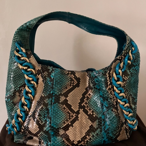 MICHAEL KORS GENUINE PYTHON BAG - Picture 3 of 8